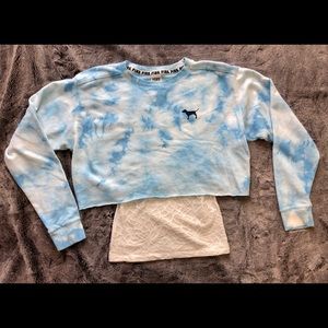Pink Tie-dye sweatshirt
